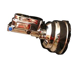 Chrome Booster and Master Cylinder Combo 7" Booster