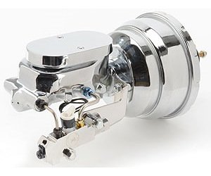 Chrome Upper Assembly 8" Booster With Master Cylinder