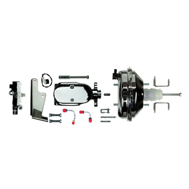 Chrome Upper Assembly " Booster With Master Cylinder