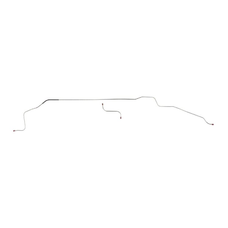 69 SC Rambler - Front to Rear Brake Line - Stainless 2 Pcs.