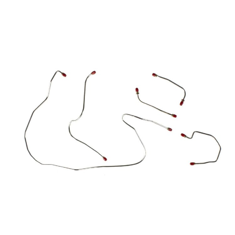 65 -66 Marlin Power Disc Front Brake Line Kit 5 Pcs