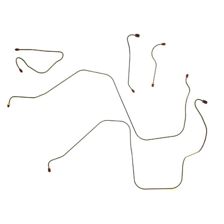 68 -69 Pwr. Disc - Front Brake Line Kit 5 Pcs.