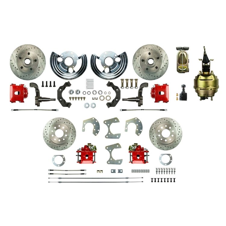 4 Wheel Disc Brake Conversion Kit 1962-1972 Mopar B-Body, 1970-1972 Mopar E-Body