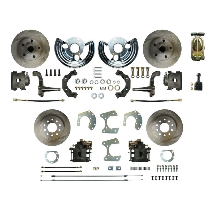 "62 - "72 B and E Body Mopar - 4 Wheel Manual Disc Conversion