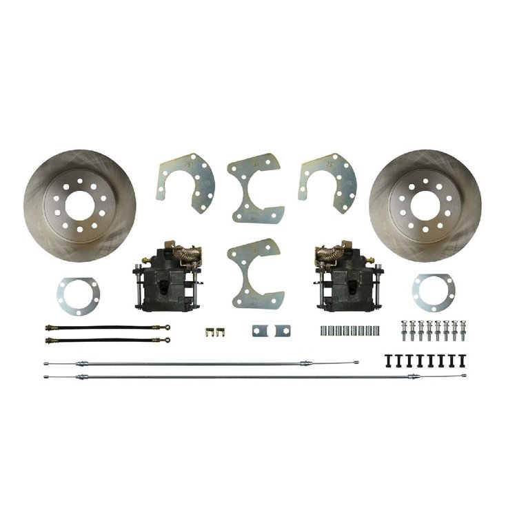 MDCRA14 Rear Disc Brake Conversion 1972-73 Mopar A-Body W/Dana Or 8 3/4 in.