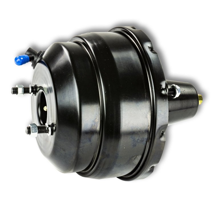 8 in. Brake Booster Dual Diaphragm Black
