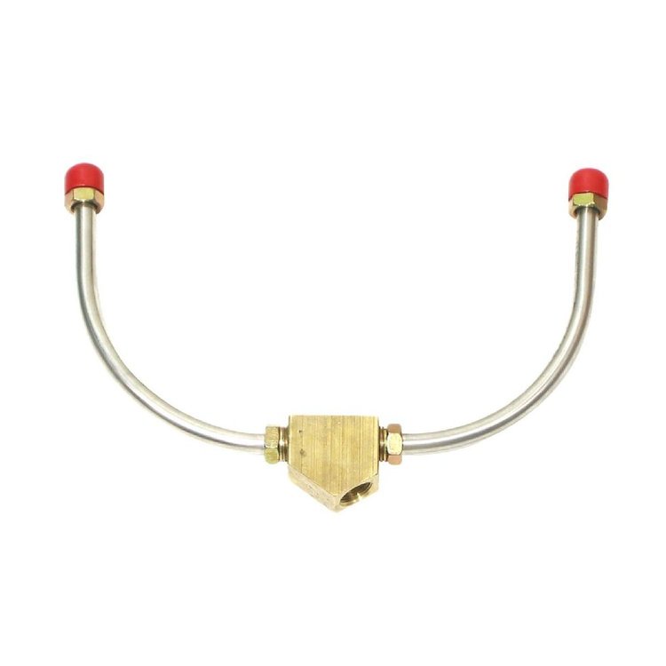 Dual Feed Carburetor Line Holley 8-5/8" Center-to-Center