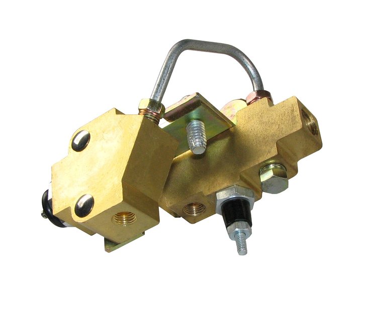 "70 - "71 Mopar E Body Disc Brake Valve Set 3 Pcs.