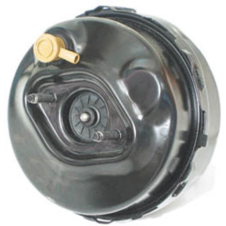 9IN. Dual Delco Style Booster w/ Bracket Black
