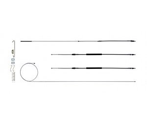 Parking Brake Cable Kit for 1968-1972 Chevy Chevelle with TH400