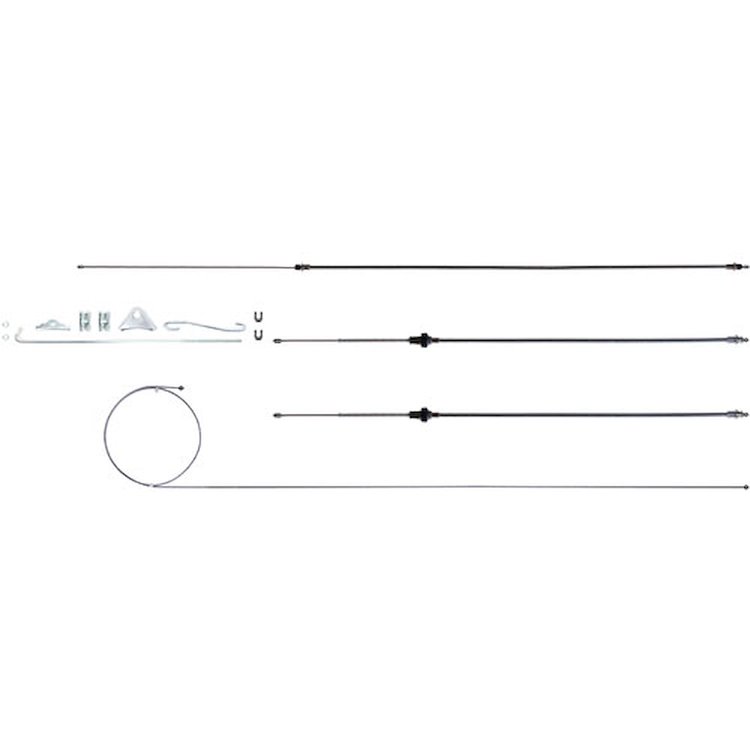 "70 - "74 Challenger w/ Intermediate, E-Brake Cable Set