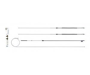 Parking Brake Cable Kit for 1970-1974 Chevy Camaro/Firebird