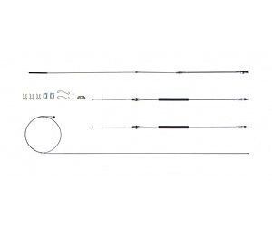 Parking Brake Cable Kit for 1970-1972 Chevy Monte Carlo with TH400
