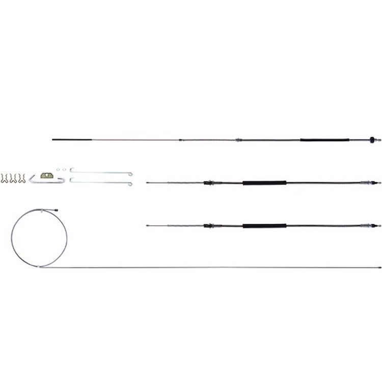 73 -77 Monte Carlo Excl. Turbo 400 - Brake Cable Set w/ Hardware