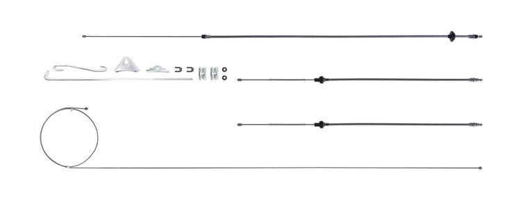 73 - 74 All B Body, E-Brake Cable Set