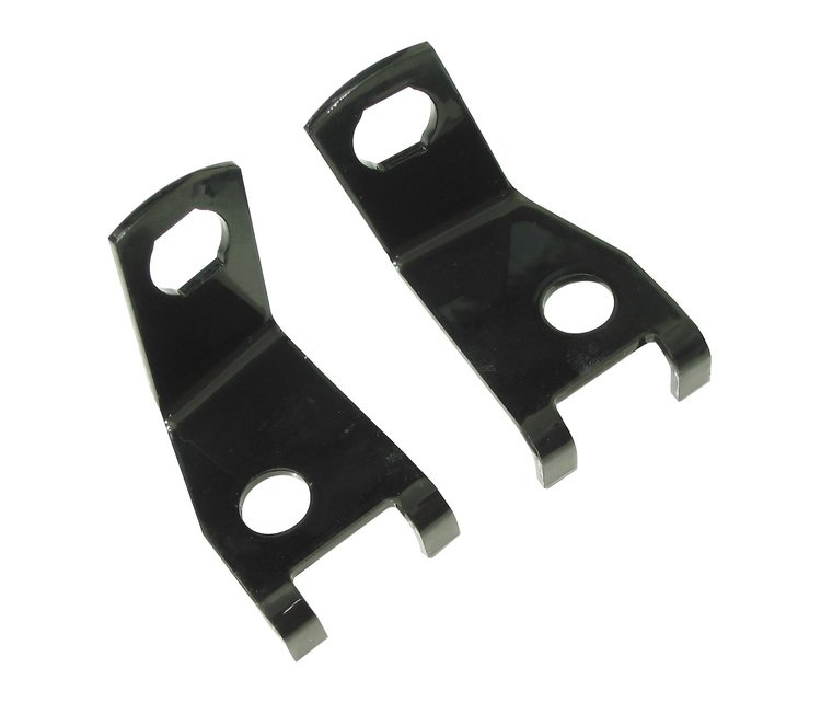 68 GM A BoDy, 4 Piston Inlet Line Brackets, Pair
