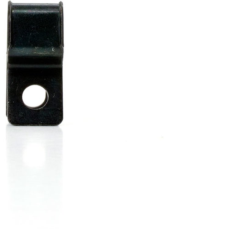 3/8IN. x 5/16IN. R Clip w/ Tab - Black