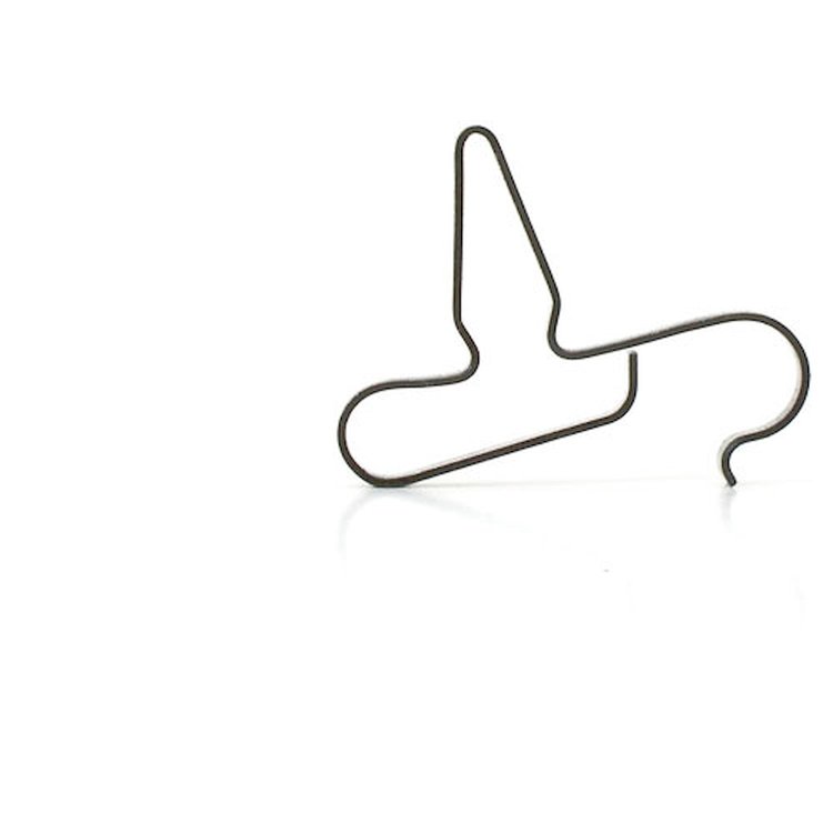 3/8IN. Push In Spring Clip - Black