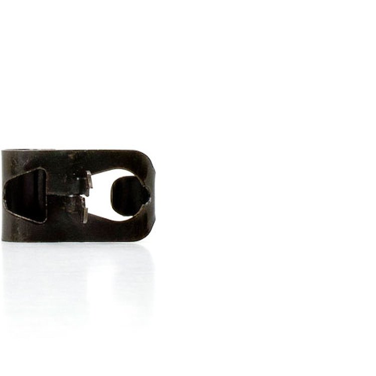 3/8IN. x 1/4IN. Double Sided Push In Clip - Olive