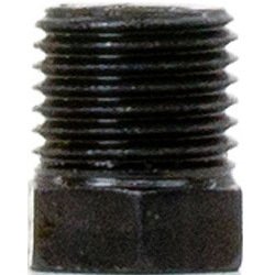 Brake Line Fitting 1/2-20 to 3/16 Black