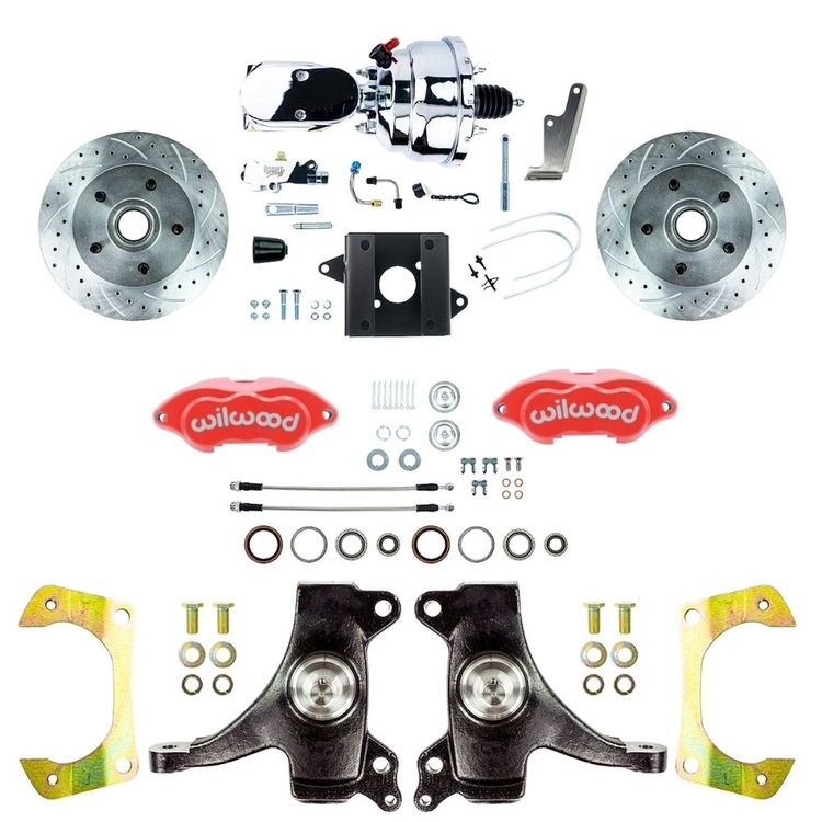 TDC6015DZXP 1960-1962 Chevy/GMC Performance Series 2 in. Drop, Power Front Disc Brake Conversion