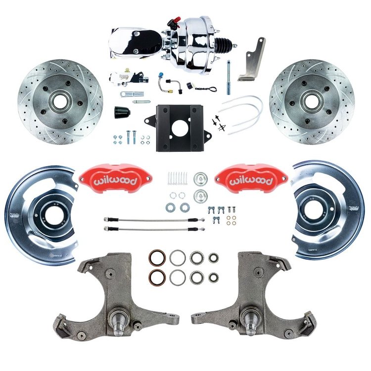 TDC6015ZXP 1960-1962 Chevy/GMC Performance Series, Power Front Disc Brake Conversion Kit