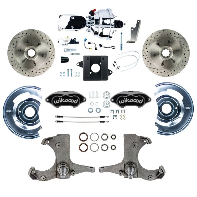TDC6016BXP 1960-1962 Chevy/GMC Performance Series, Power Front Disc Brake Conversion Kit