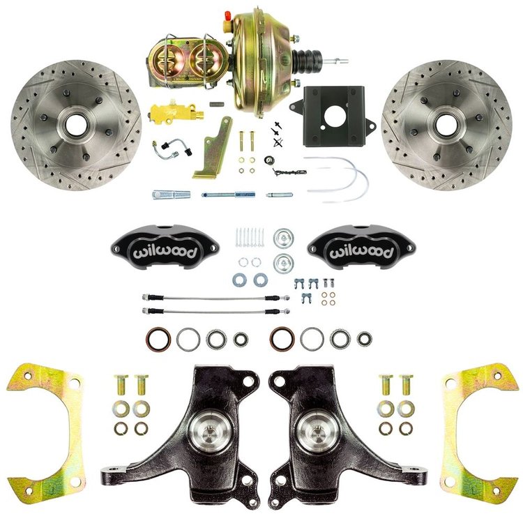 TDC6016DBP 1960-1962 Chevy/GMC Performance Series 2 in. Drop, Power Front Disc Brake Conversion