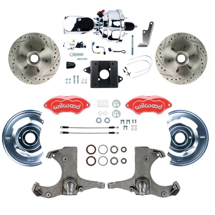 TDC6016ZXP 1960-1962 Chevy/GMC Performance Series, Power Front Disc Brake Conversion Kit