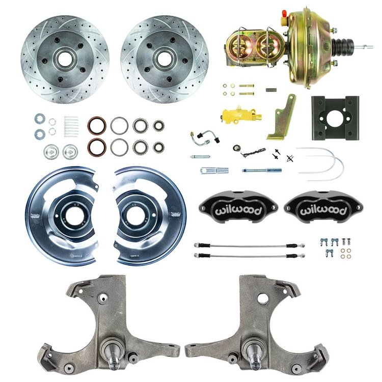 TDC6325BP 1963-1966 Chevy, Performance Series, Power Front Disc Brake Conversion Kit
