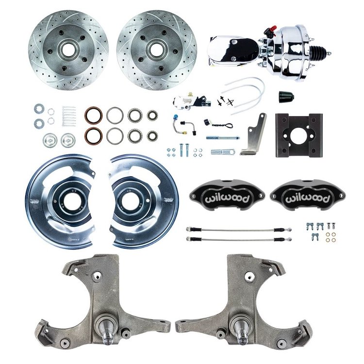 TDC6325BXP 1963-1966 Chevy, Performance Series, Power Front Disc Brake Conversion Kit