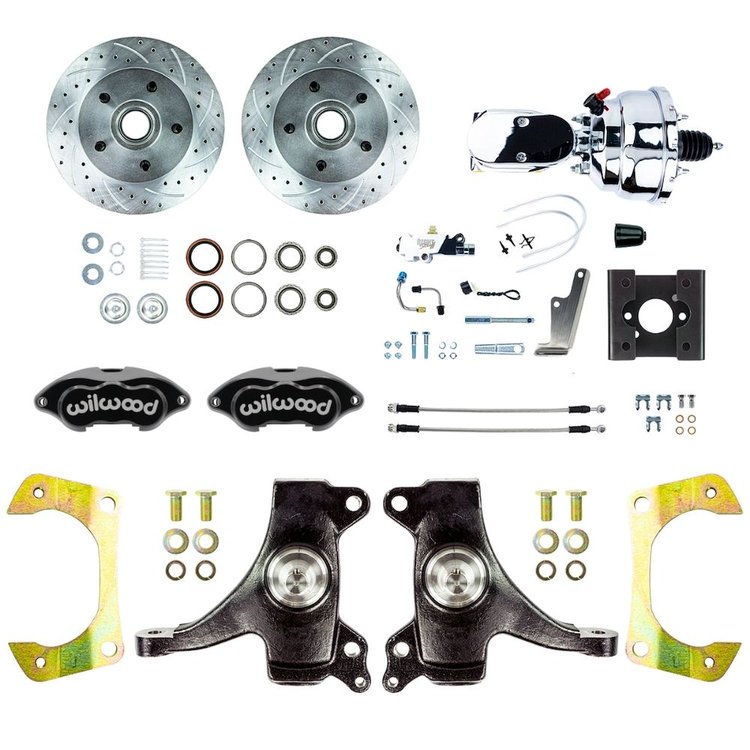 TDC6325DBXP 1963-1966 Chevy, Performance Series, 2 in. Drop, Power Front Disc Brake Conversion