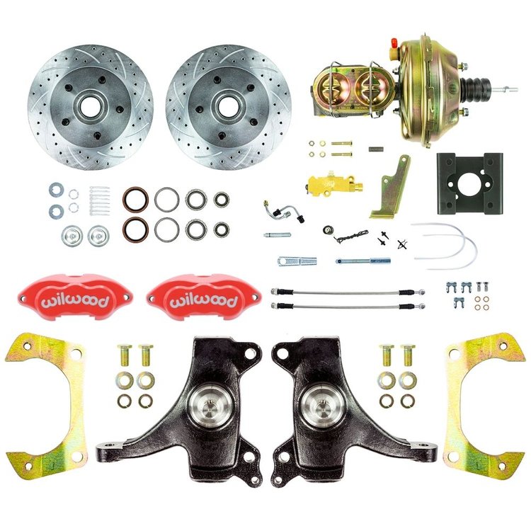 TDC6325DZP 1963-1966 Chevy, Performance Series, 2 in. Drop, Power Front Disc Brake Conversion