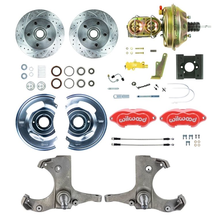 TDC6325ZP 1963-1966 Chevy, Performance Series, Power Front Disc Brake Conversion Kit