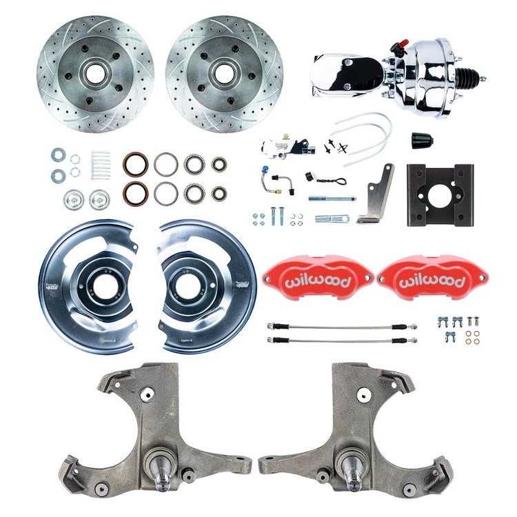 TDC6325ZXP 1963-1966 Chevy, Performance Series, Power Front Disc Brake Conversion Kit