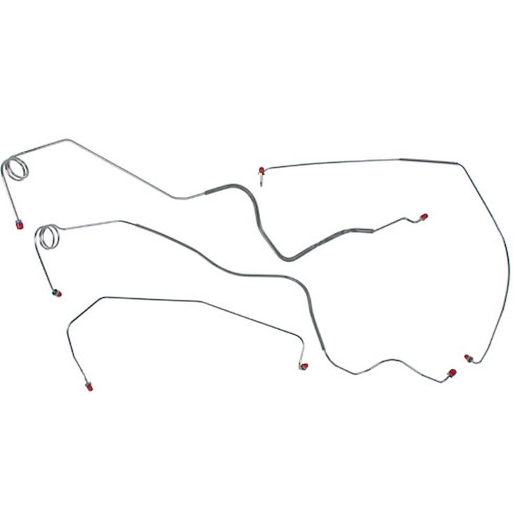 Front Brake Line Kit 1978-1980 Chevy/GMC Pickup 4WD