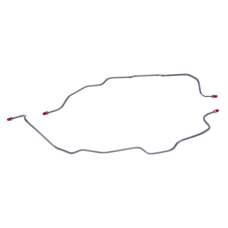 89 10 Bolt Leaf - Rear Axle Brake Line - Stainless