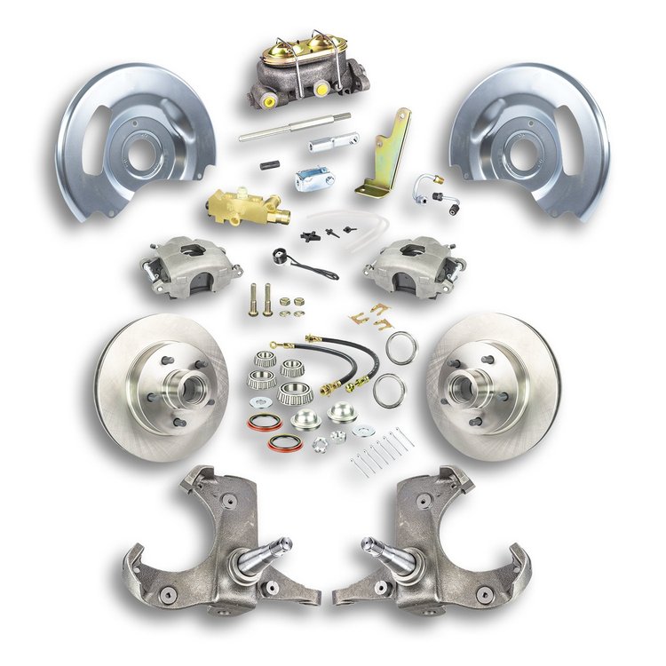 63 -70 Chevy Truck 5 x 5 Std. Disc w/ Standard Height Spindles Add Master
