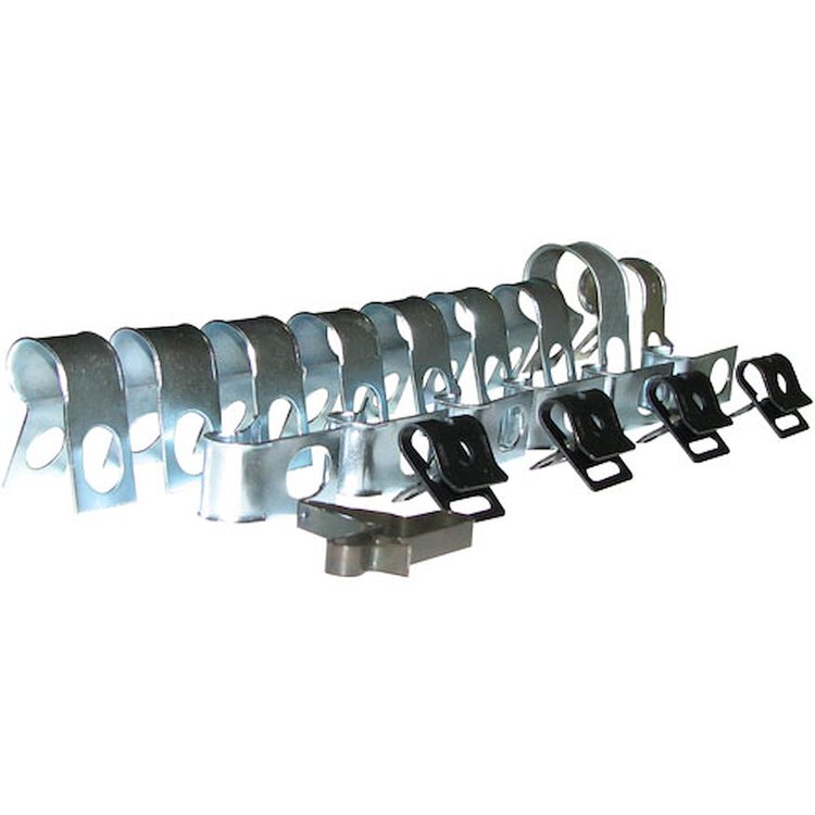63 -65 All Cars - Brake AND Fuel Clip Set