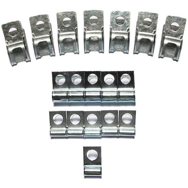68 Brake Fuel Clip Set w/ Return, 18 Pcs.