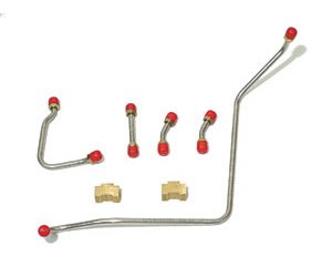 68 -69 400/435hp 3x2 - Fuel Pump to Carb. Line 5 Pcs. AND 2 Blocks