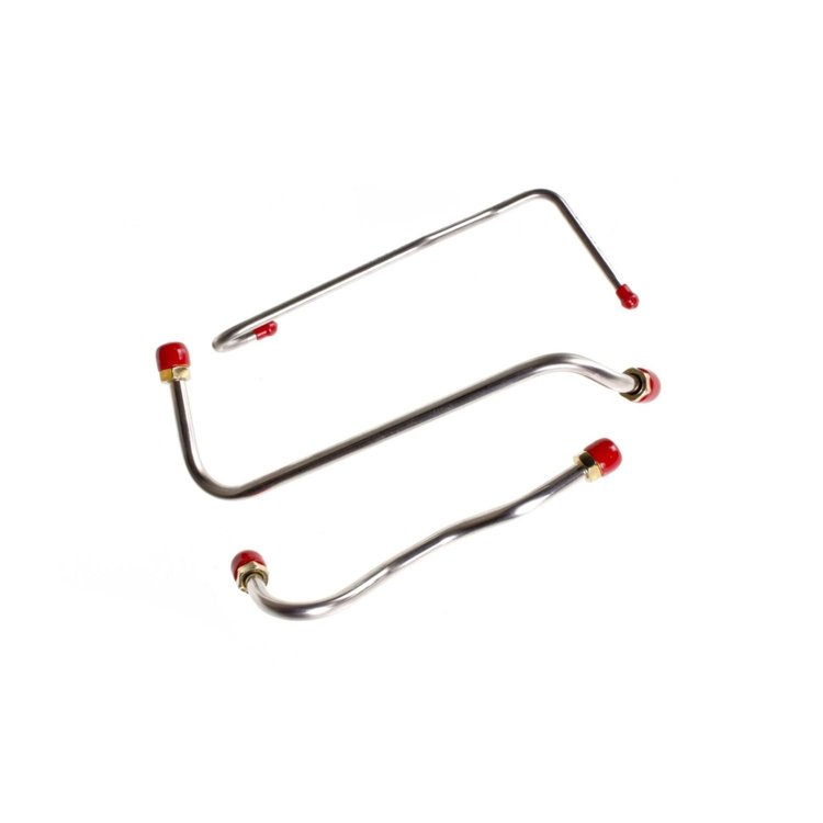 69 390hp Qaudrajet - Fuel Pump to Carb. Line - Stainless