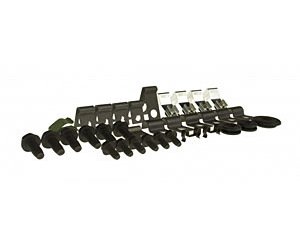 Fuel Line Clip Set 1969 Mustang & Cougar V8 Convertible