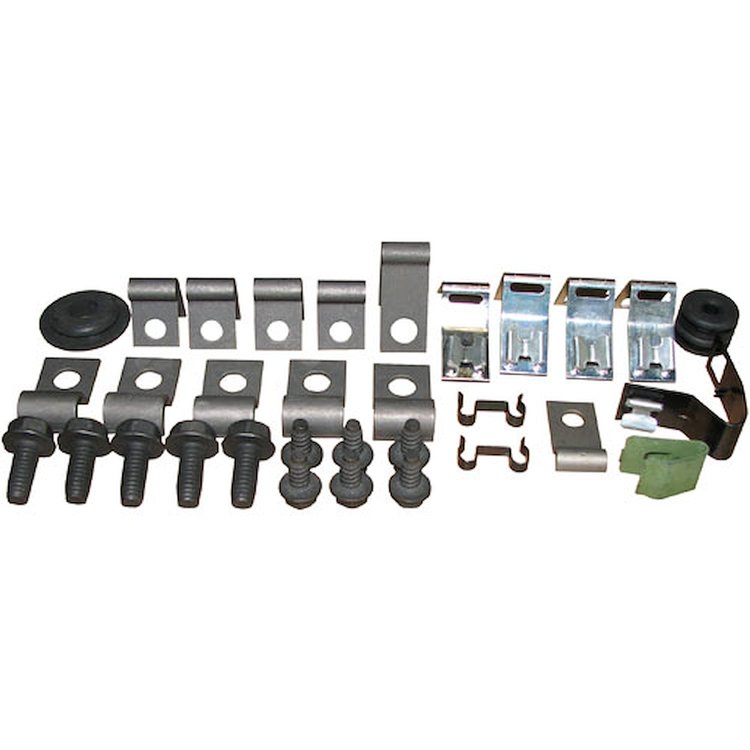 69 8 Cylinder Hardtop Brake AND Fuel Line Clips 33 Pcs.
