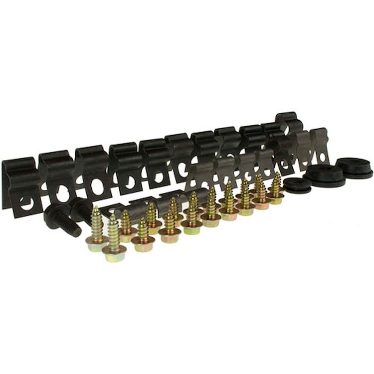 71 -73 8 Cylinder Disc Brake AND Fuel Line Clips 45 Pcs.