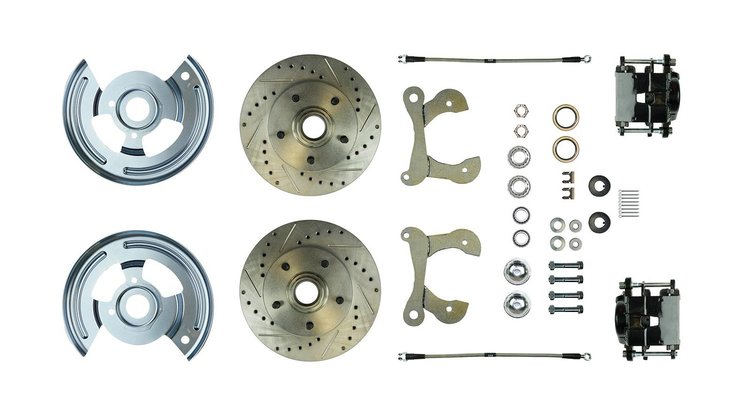 Ford 9" Rear Disc Brake Conversion Kit 9" Small Bearing Rears