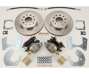Ford 9" Rear Disc Brake Conversion Kit Non Cross-Drilled Rotors