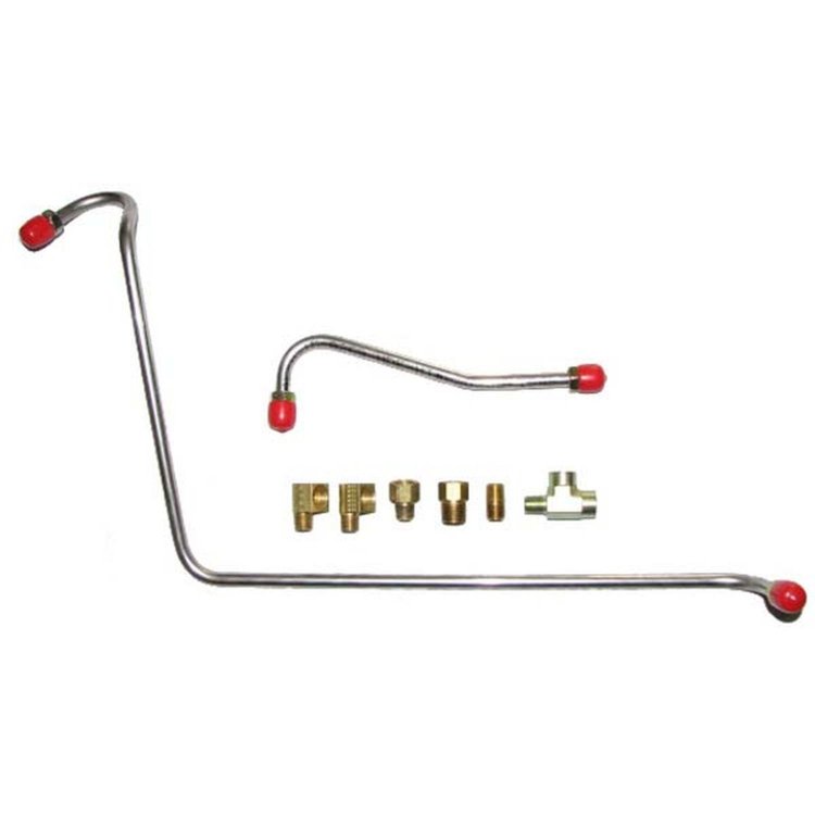 68 -70 302/351 2 BBL - Fuel Pump to Carb. Line - Stainless