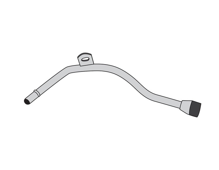 Steel Transmission Vacuum Lines for 1964-1968 Ford Mustang with 170/200 6-Cylinder Engines