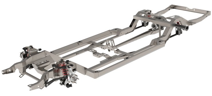 31231 1968-1972 Chevy Chevelle Full ExtReme Chassis Package for LS Engines